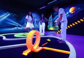 Mini-golf fluo Level 3