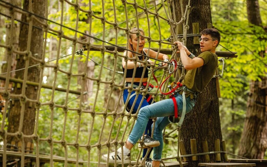 Accrobranche Forêt Adrénaline gayeulles rennes